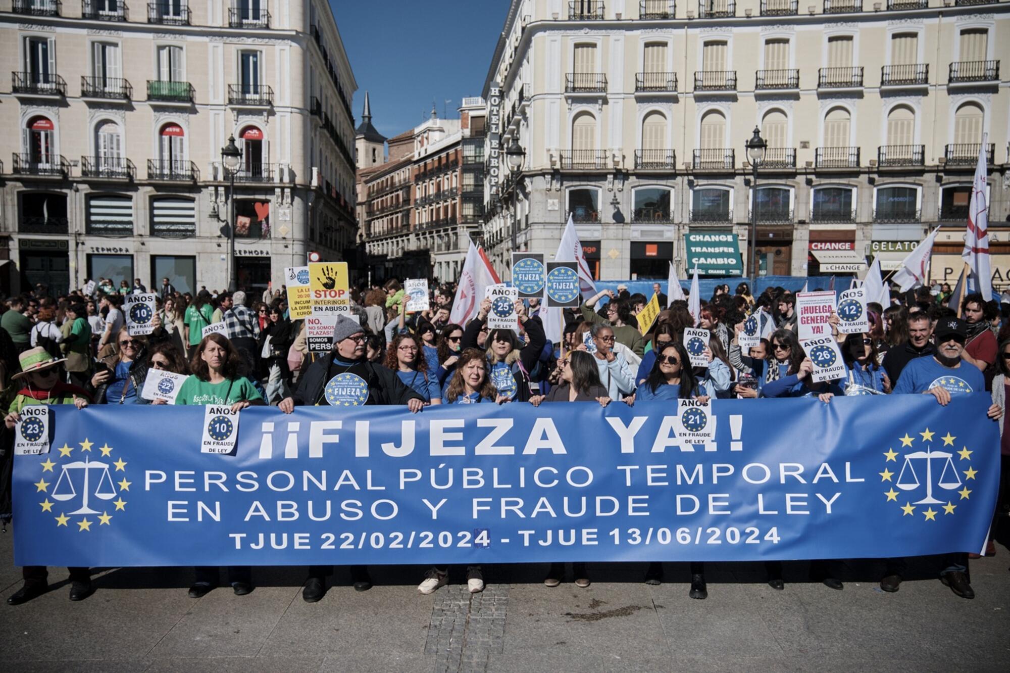 Manifestación Educación Pública Madrid 23 Febrero 2025 - 2